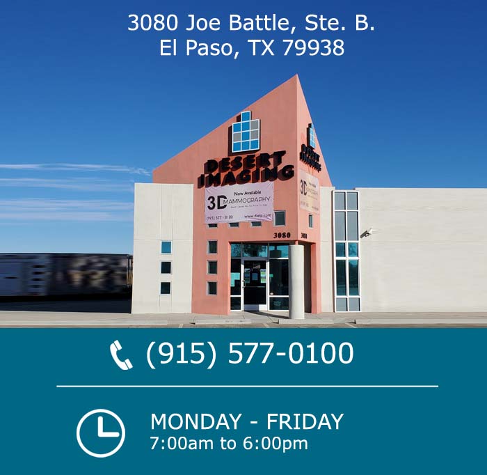 Contact Desert Imaging El Paso