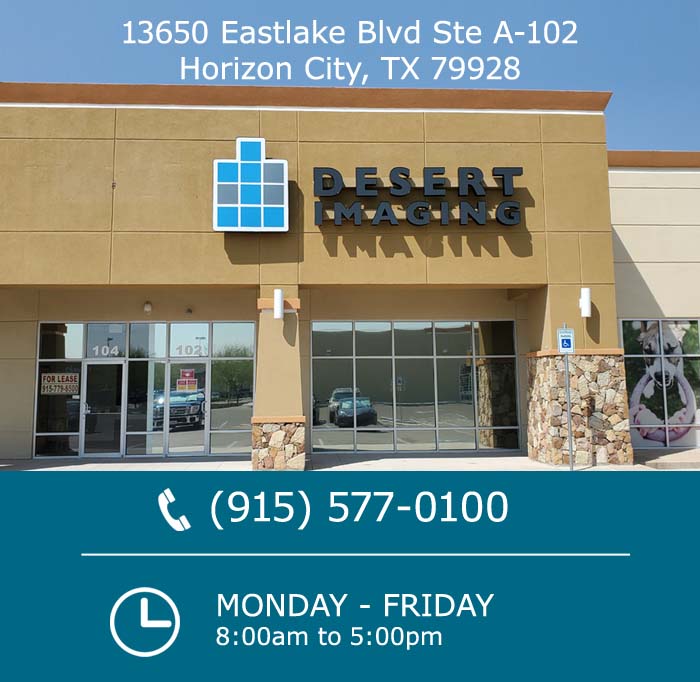 Contact Desert Imaging El Paso